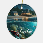 Cape Cod Weihnachtsschmuck (Links)