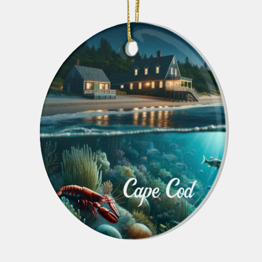Cape Cod Weihnachtsschmuck (Links)