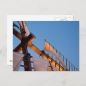 Cape Cod Windmill bei Sunset Postkarte (Vorne/Hinten)