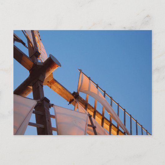Cape Cod Windmill bei Sunset Postkarte (Vorderseite)