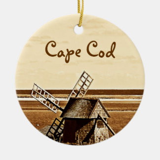 Cape Cod-Windmühlen-Verzierung Keramikornament