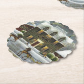 Cape Cod Winter Untersetzer (angewinkelt)