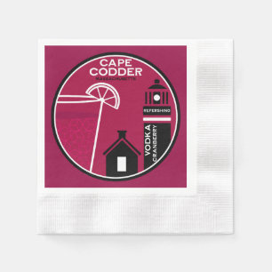 Cape Codder Cocktail Serviette