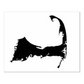 Cape Code Massachusetts Map Gummistempel (Prägung)