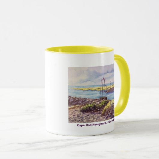 Cape- Codflitterwochen-Tasse Tasse (VorderseiteRechts)