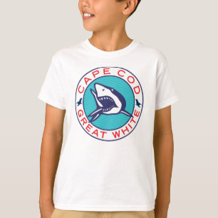 Cape- Codgroßes weißes T-Shirt