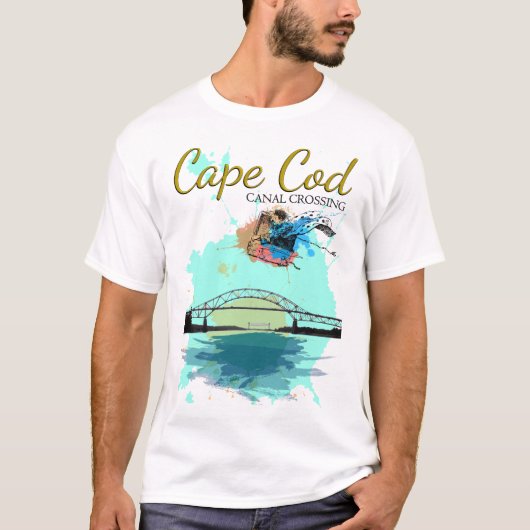 Cape- Codkanal-Überfahrt-T-Shirt T-Shirt (Vorderseite)