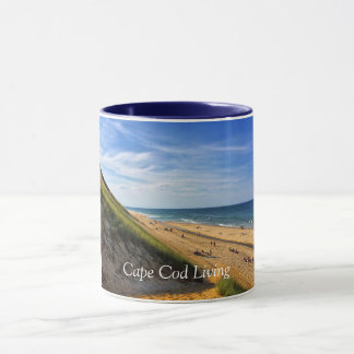 Cape- Codlebende Tasse - Truro Strand-Szene