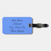 Cape- Codmassachusetts-Touristen-Auto-Karte Gepäckanhänger (Rückseite horizontal)