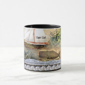 Cape Codsegel u. -wal Tasse (Zentrum)