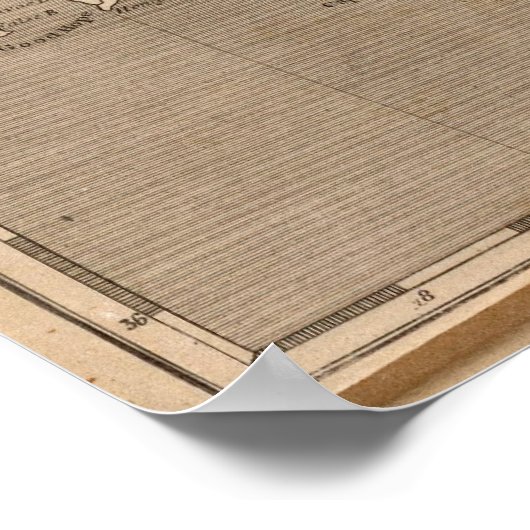 Cape Colony Map von Arrowsmith Poster (Ecke)