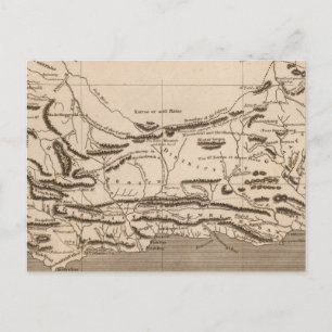 Cape Colony Map von Arrowsmith Postkarte