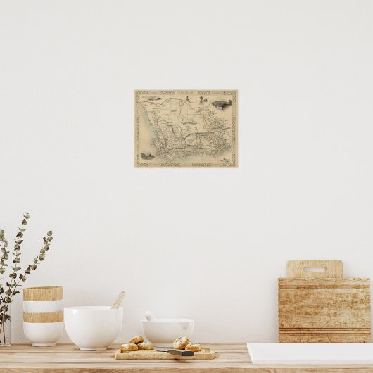 Cape Colony Poster (Küche)