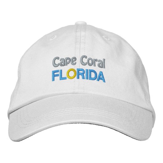 CAPE CORAL Cap Bestickte Baseballkappe (Vorderseite)