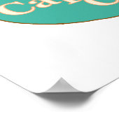 Cape Coral, FL Mermaid Poster (Ecke)