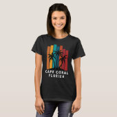 Cape Coral Florida Family Vacation Beach Tropical T-Shirt (Vorne ganz)