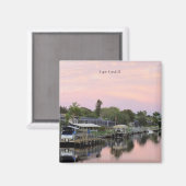 Cape Coral, Florida Kanal Magnet (Vorderseite/Rückseite)