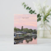 Cape Coral, Florida Kanal Postkarte (Stehend Vorderseite)