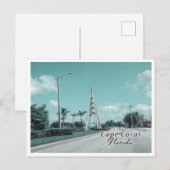 CAPE CORAL FLORIDA POSTKARTE (Vorne/Hinten)
