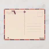 Cape Coral Florida Tropical Palm Tree Sunset 1950s Postkarte (Rückseite)