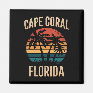 Cape Coral Florida Urlaubsmit Souvenirs für die Fa Magnet