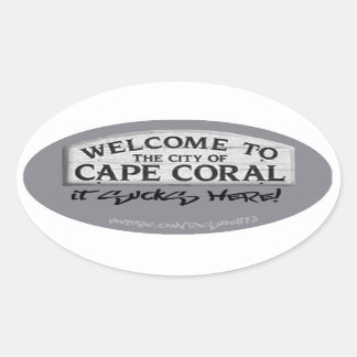 Cape Coral Ist zum Kotzen Sticker