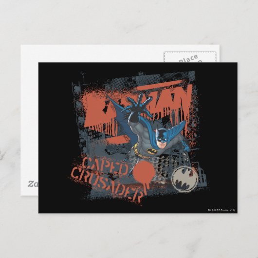 Cape Crusader Collage Postkarte (Vorne/Hinten)