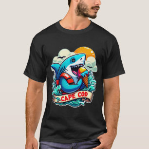 CAPE-CSB-GROSSES WEISSES ESSEN VON EISKREAM 8 T-Shirt