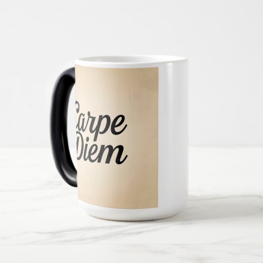 Cape Diem Mug  Verwandlungstasse (Vorderseite Links)