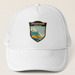 Cape Disappointment State Park Washington Vintage Truckerkappe