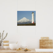 Cape Egmont Lighthouse and Mt Taranaki / Mt Poster (Küche)