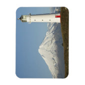 Cape Egmont Lighthouse und Mt Taranaki / Mt Magnet (Vertikal)