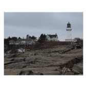 Cape Elizabeth Lighthouse Fotodruck (Vorne)