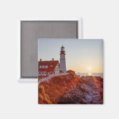 Cape Elizabeth Maine Magnet (Vorderseite/Rückseite)