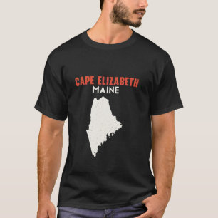Cape Elizabeth Maine USA Staat America Travel Main T-Shirt