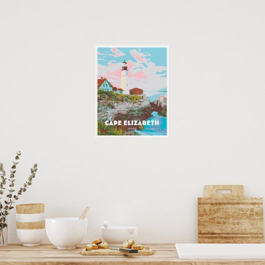 Cape Elizabeth Poster (Küche)
