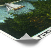 Cape Elizabeth View von zwei Leuchttürmen Poster (Ecke)