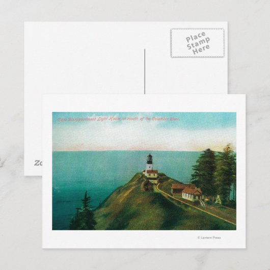 Cape Enttäuschung Light House Postkarte (Vorne/Hinten)