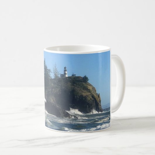 Cape Enttäuschung Lighthouse, WA Kaffeetasse (VorderseiteRechts)