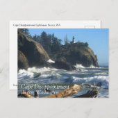 Cape Enttäuschung Lighthouse, WA Postkarte (Vorne/Hinten)