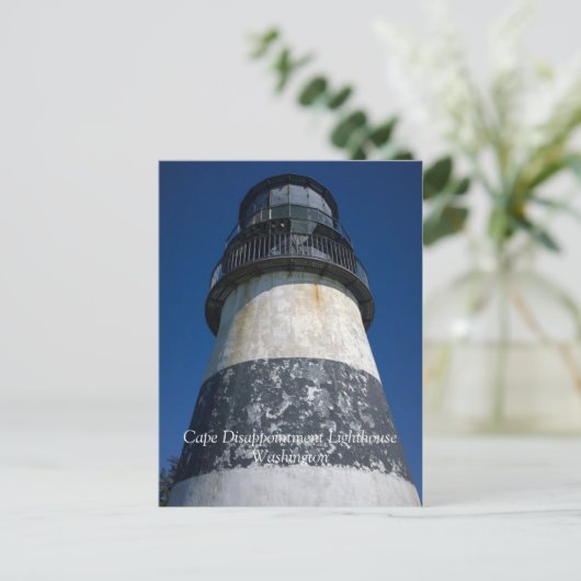 Cape Enttäuschung Lighthouse, WA Postkarte (Stehend Vorderseite)