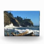 Cape Enttäuschung Lighthouse, Washington Fotoblock (Vorderseite)
