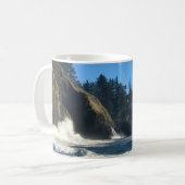 Cape Enttäuschung Lighthouse, Washington Kaffeetasse (Vorderseite Links)
