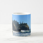Cape Enttäuschung Lighthouse, Washington Kaffeetasse (Mittel)