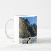 Cape Enttäuschung Lighthouse, Washington Kaffeetasse (Links)