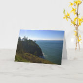 Cape Enttäuschung Lighthouse, Washington Karte (Gelbe Blume)