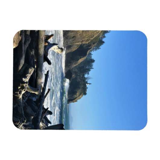 Cape Enttäuschung Lighthouse, Washington Magnet (Horizontal)