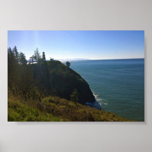 Cape Enttäuschung Lighthouse, Washington Poster (Vorne)