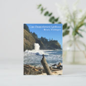 Cape Enttäuschung Lighthouse, Washington Postkarte (Stehend Vorderseite)