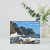 Cape Enttäuschung Lighthouse, Washington Postkarte (Stehend Vorderseite)